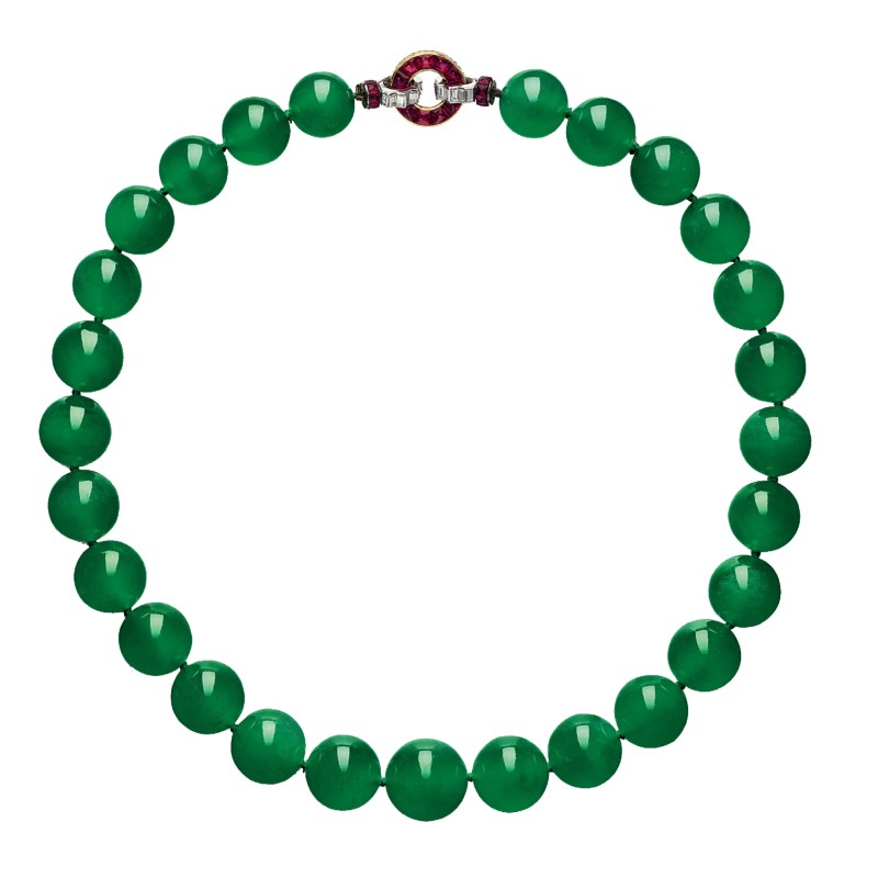 Hutton Jadeite necklace